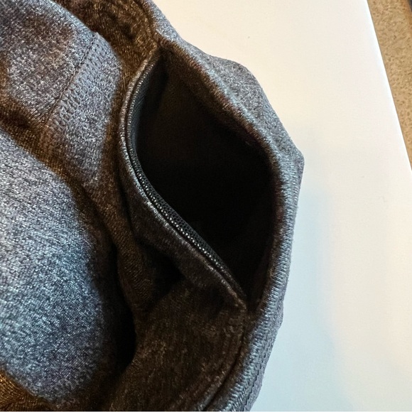 PrAna Leggings Small Contour Chakras Flared Yoga Pants Heather Grey Pants Women - Picture 12 of 13